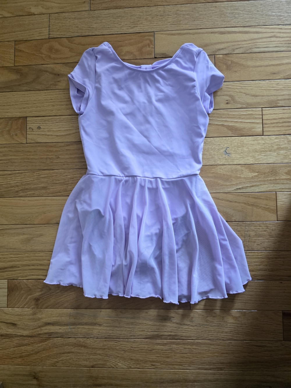 Justice Lilac Dance Leotard Skirt Set - Light Purple